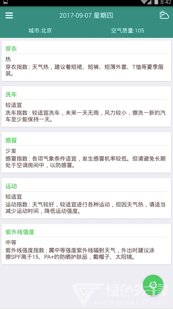 全国天气早知道(全国天气预报)V1.1 安卓版