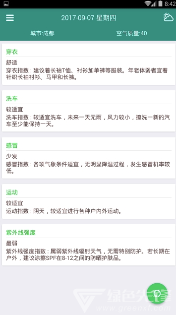 全国天气早知道(全国天气预报)V1.1 安卓版