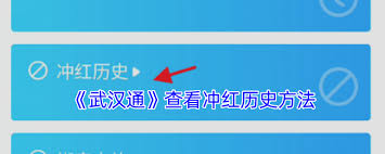 武汉通如何查看冲红历史