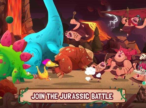 原始人大战恐龙