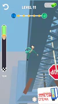 布娃娃坠落破坏