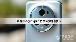 荣耀门禁卡设置位置在哪