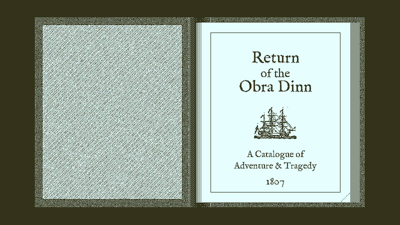 奥伯拉丁的回归Return of the Obra Dinn