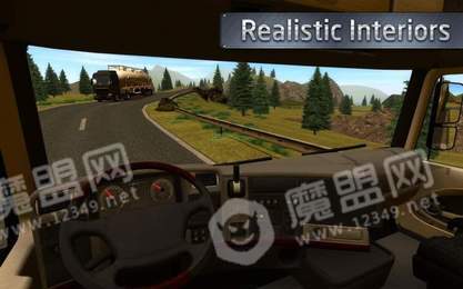 陕汽重卡大车模拟器游戏