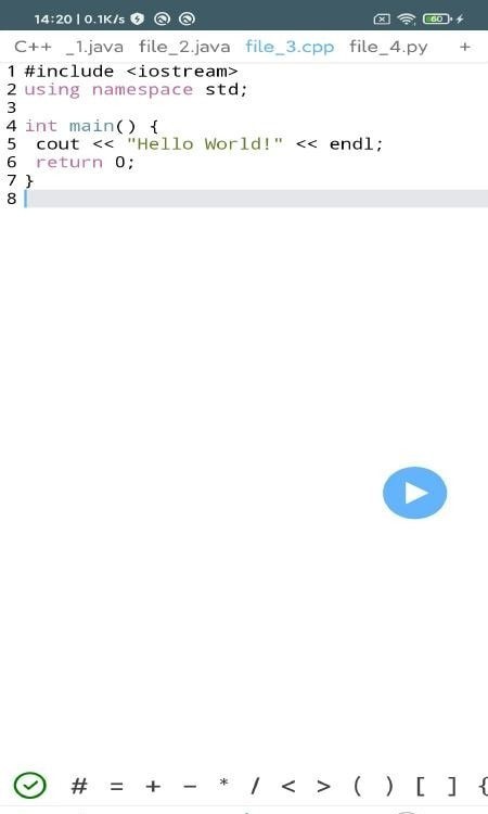 VICode代码编辑器安卓版v1.0