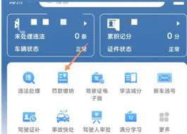 交管12123违规缴费如何付钱