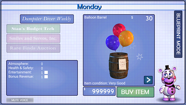 玩具熊午夜后宫6 v1.0.6