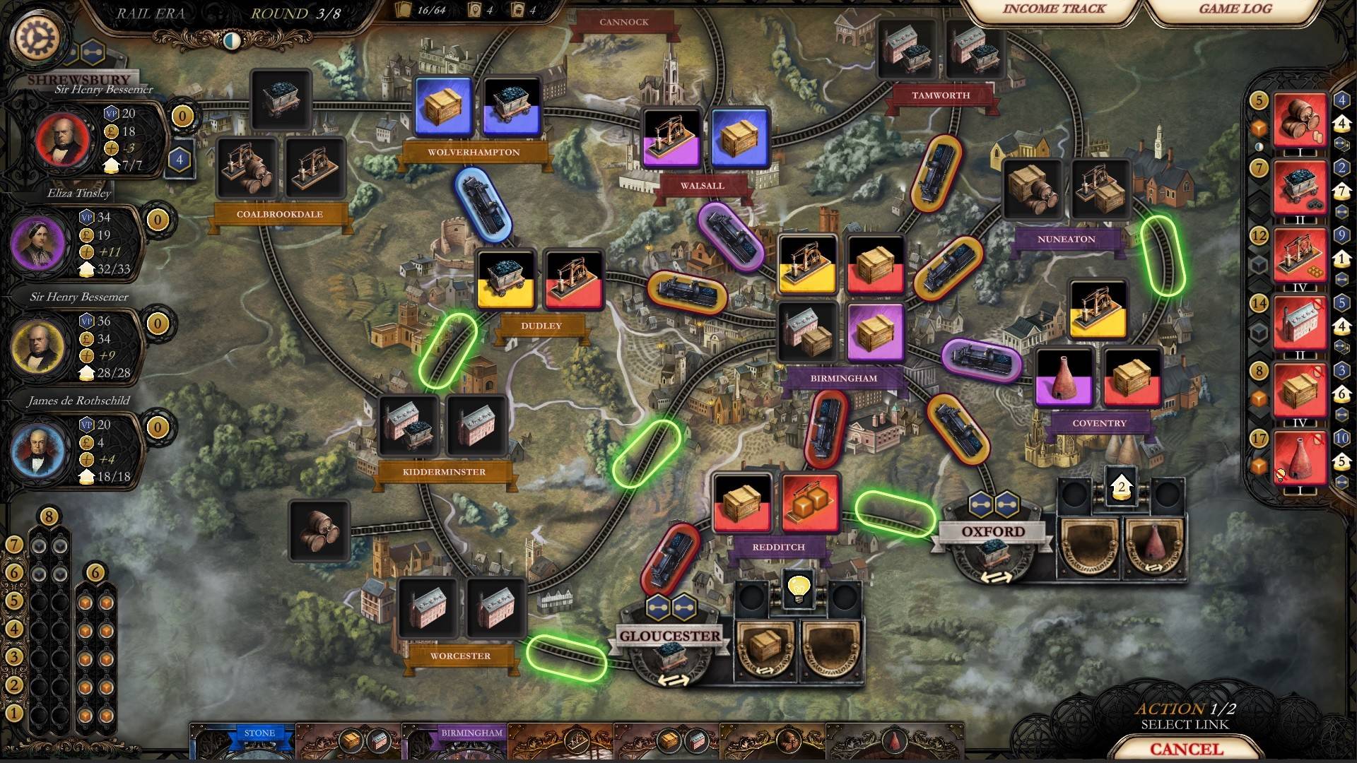 工业革命：伯明翰Brass: Birmingham