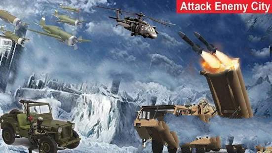 军队导弹进攻发射器