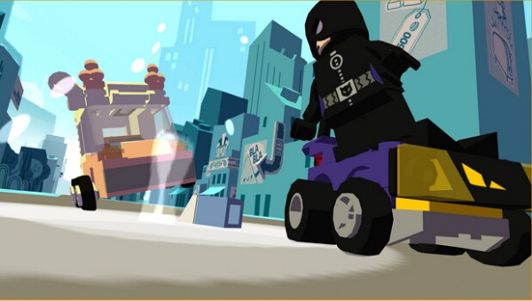 乐高超级英雄迷你车