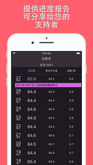 快乐体重秤苹果版