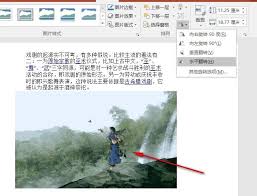 PPT演示文稿如何将图片进行镜像翻转