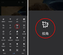 snapseed怎么调整画面倾斜程度