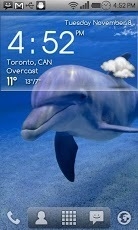 Digital clock weather