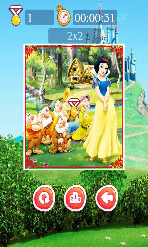 白雪公主儿童拼图